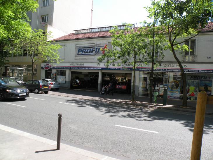  garage profil +, rue de Tolbiac, pneus , freinage , climatisation